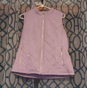 NWOT women's light purple vest